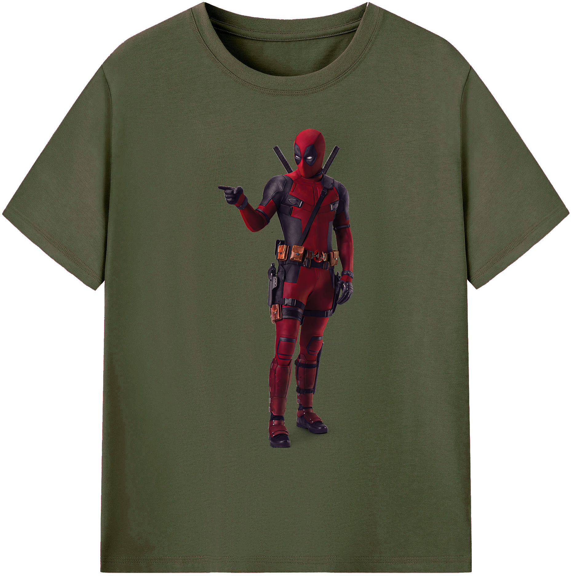 （画像用） Deadpool デッドプール 綿100％ メンズ半袖Tシャツ｜肌触りやわらか＆通気性
